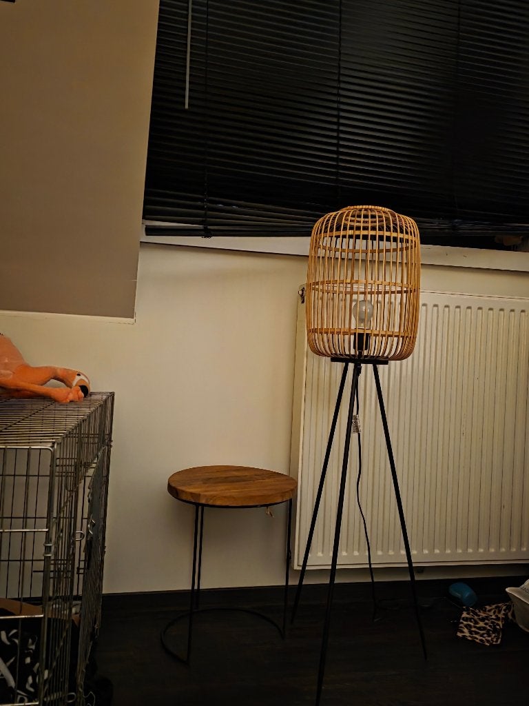 Staanlamp, Ophalen, Overige materialen, 100 tot 150 cm, Boho