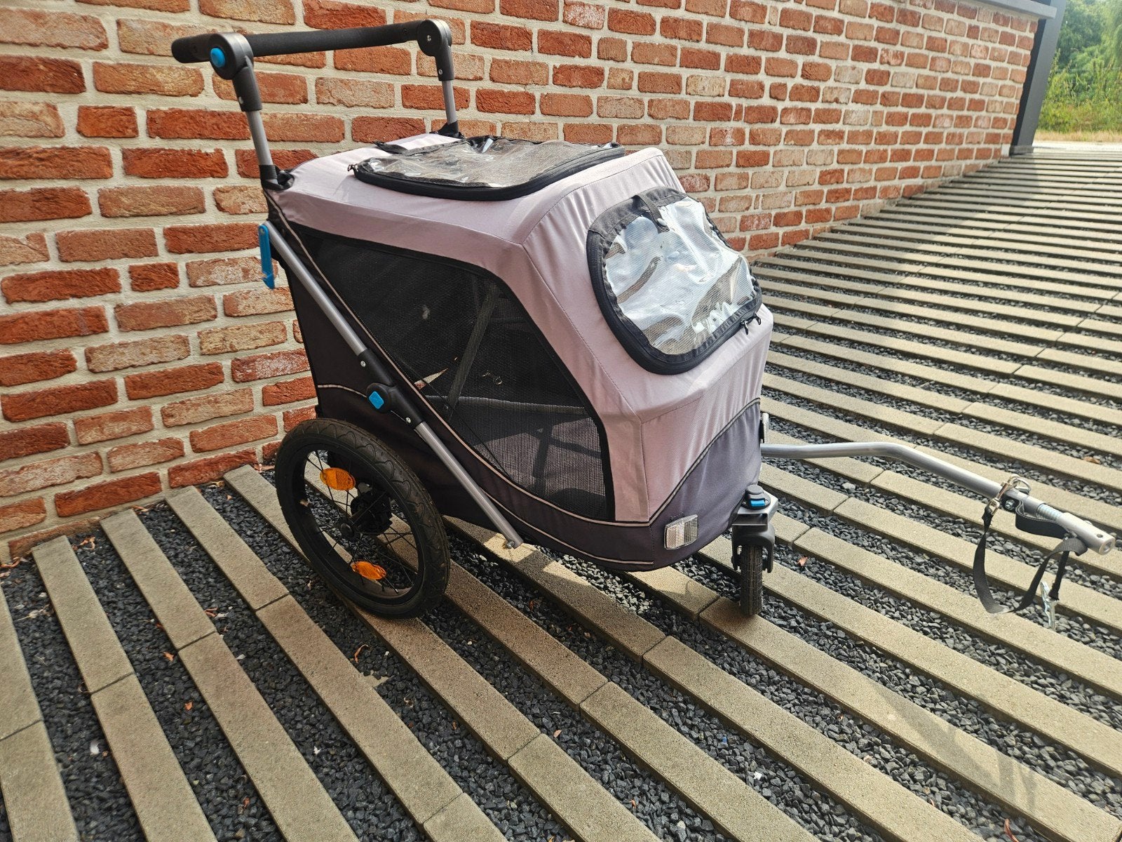 TRIXIE Fietskar met snelvouwfunctie, Trixie, Ophalen
