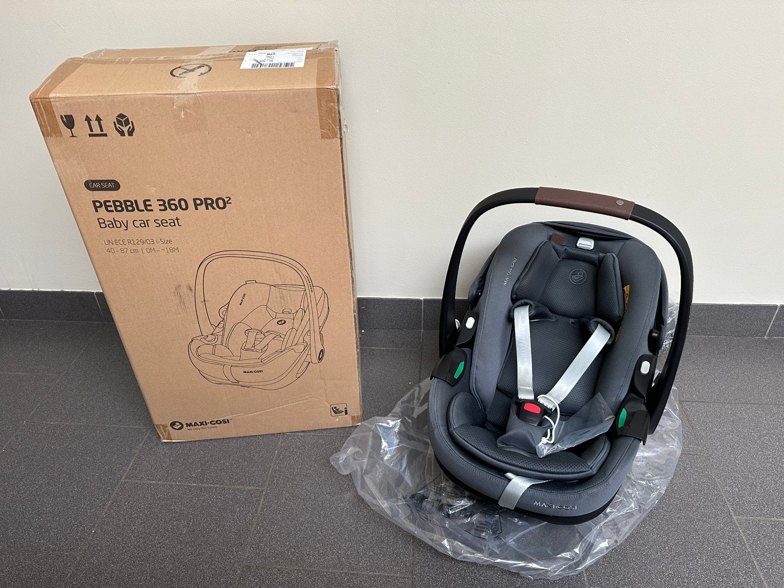 Maxi-Cosi Pebble Pro2 (één keer gebruikt)