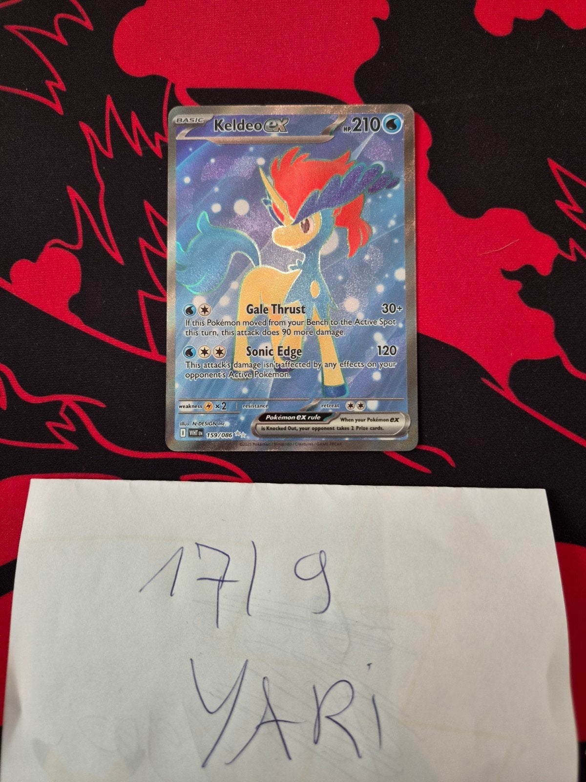 keldeo ex, Ophalen of Verzenden