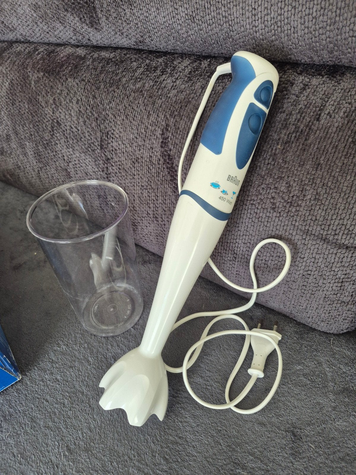 Braun staaf mixer, Ophalen