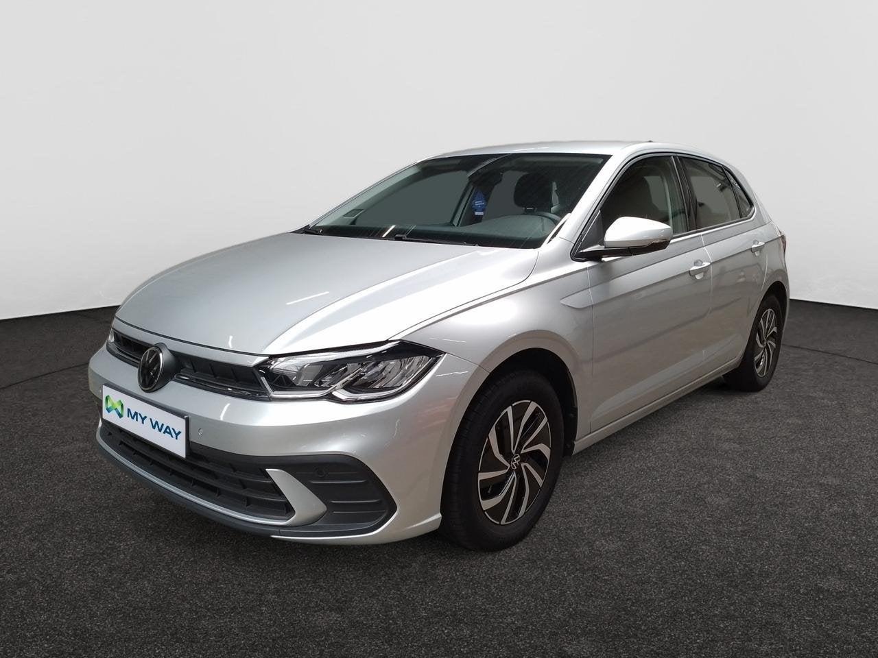 Volkswagen Polo 1.0 TSI Life Business OPF DSG, Auto's, Geheel digitaal combi-instrument, Zilver of Grijs, Stadsauto, 122 g/km