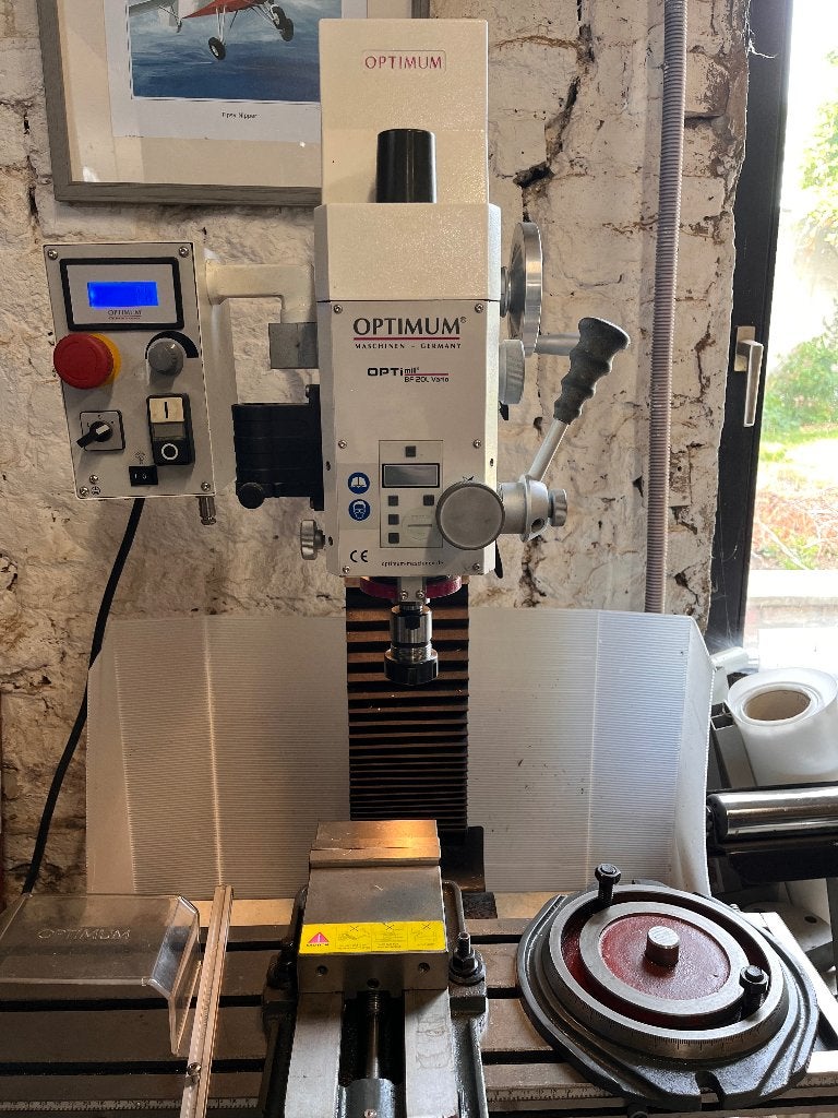 Fraiseuse Optimum BF20 Vario L, Bricolage & Construction, Enlèvement, Comme neuf, Électrique