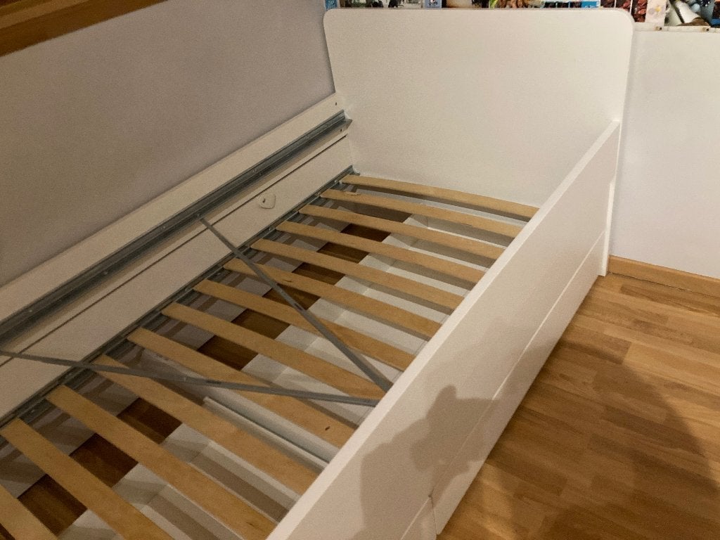 éénpersoonsbed, 90 cm, Une personne, Enlèvement, Utilisé