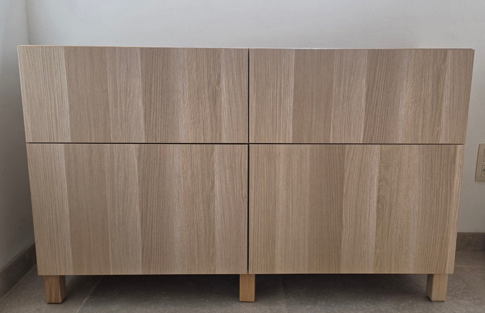 Besta kast met 2 lade 120x40x64, Huis en Inrichting, Kasten | Wandmeubels, Ophalen, Met lade(s), Zo goed als nieuw, Minder dan 150 cm