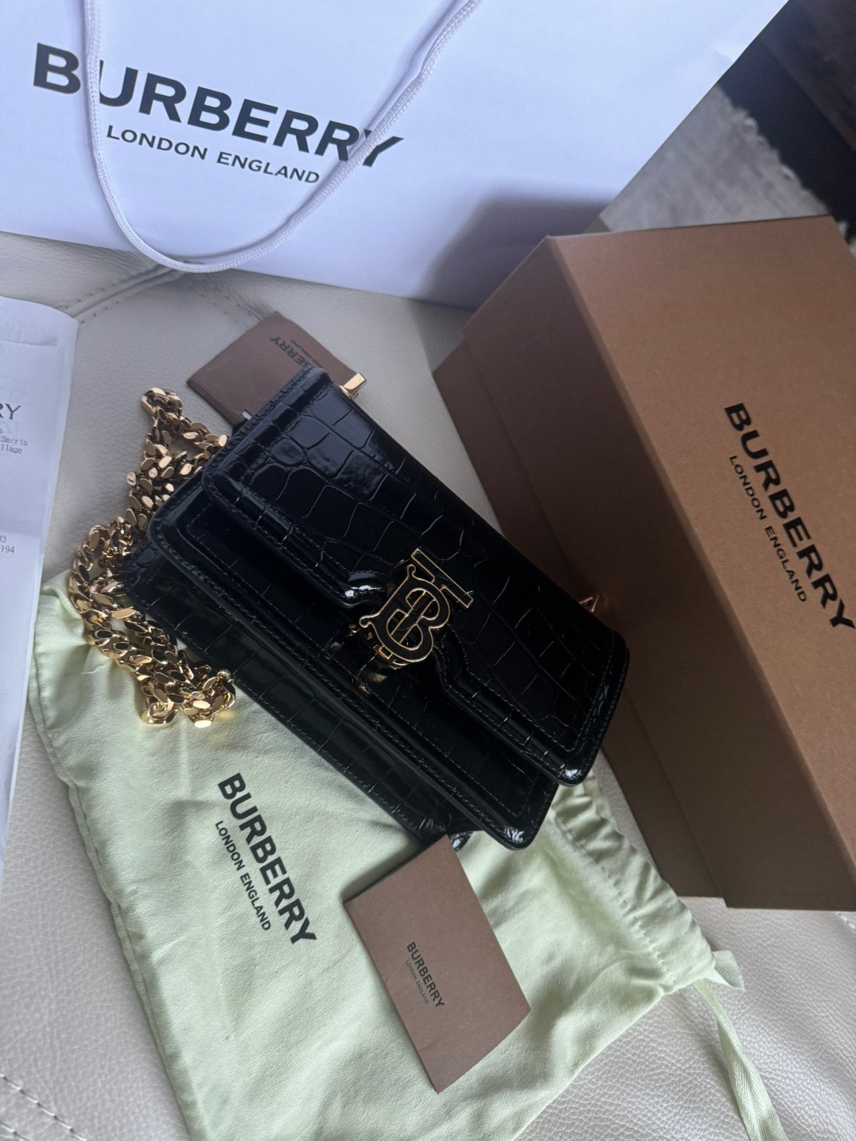 Burburry tas Nieuw, Handtassen en Accessoires, Ophalen of Verzenden, Nieuw, Zwart