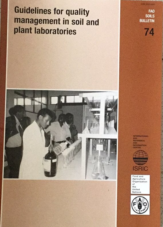 Guidelines for quality management in soil, Boeken, Ophalen of Verzenden, Zo goed als nieuw, Hoger Onderwijs