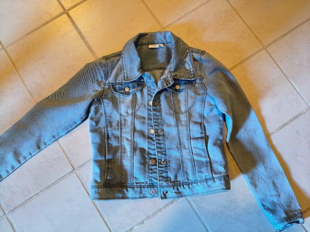 Jeansjas, Kinderen en Baby's, Ophalen, Meisje, Nieuw, NAME IT