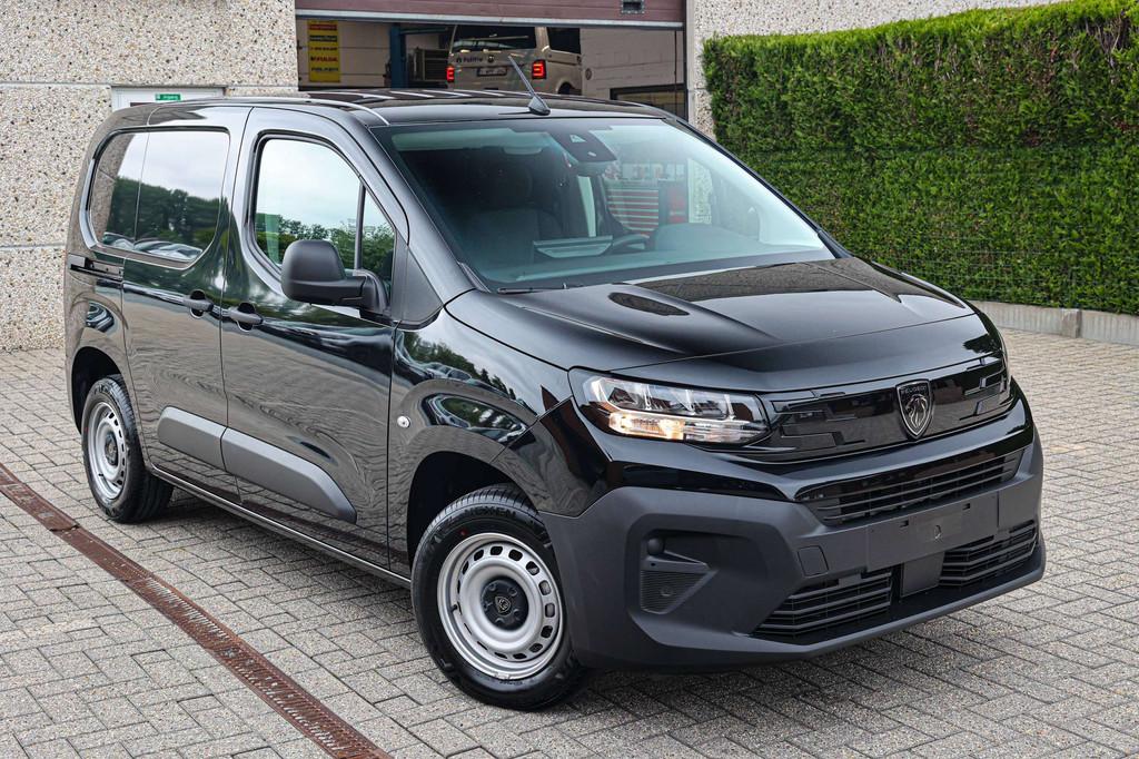 Peugeot Partner BTW-WAGEN*ACHTERUITRIJCAMERA*LAADBAK-AFGEWER, Auto's, Voorwielaandrijving, 75 kW, Stof, Zwart
