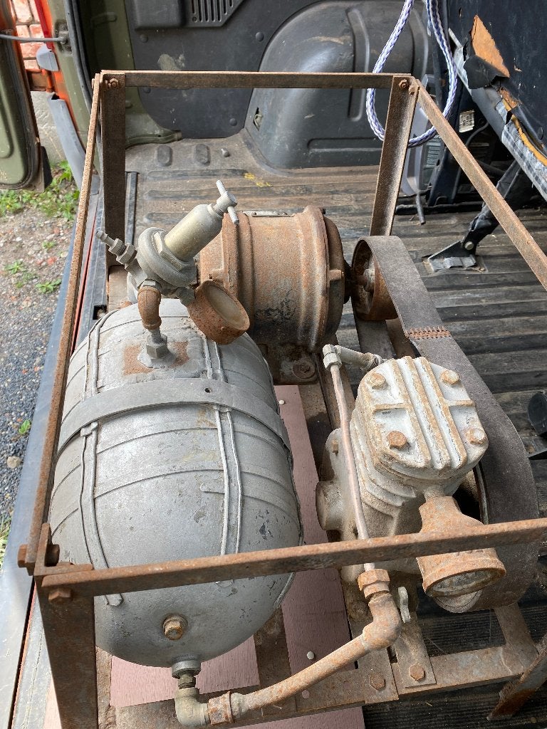 Oude compressor leger, Ophalen, Luchtmacht