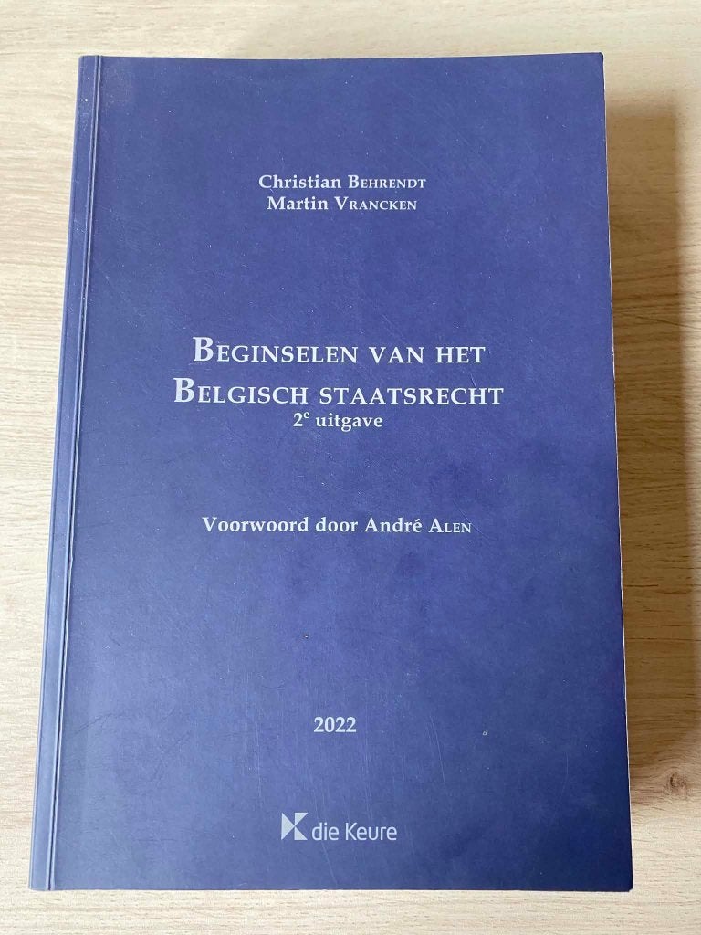 beginselen van het Belgische staatsrecht, Ophalen, Nieuw