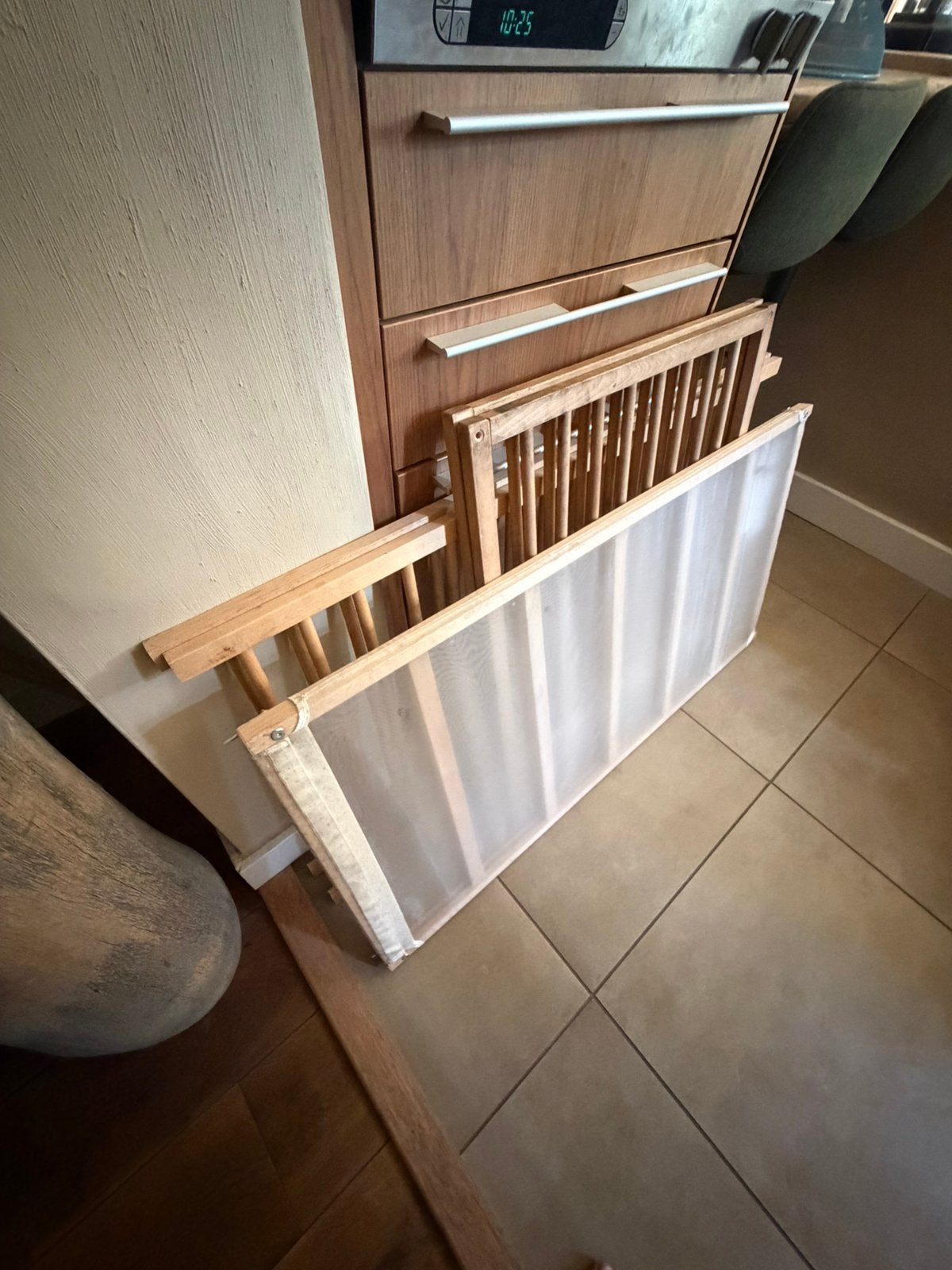 IKEA peuter bed, hout, Ophalen, Gebruikt