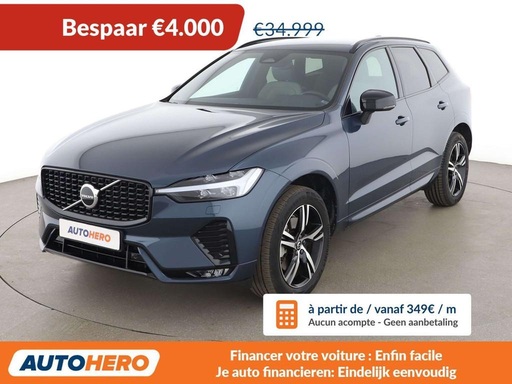 Volvo XC60 2.0 B4 Mild-Hybrid R Design 2WD (bj 2022), Auto's, Euro 6, 1969 cc, Blauw, SUV of Terreinwagen