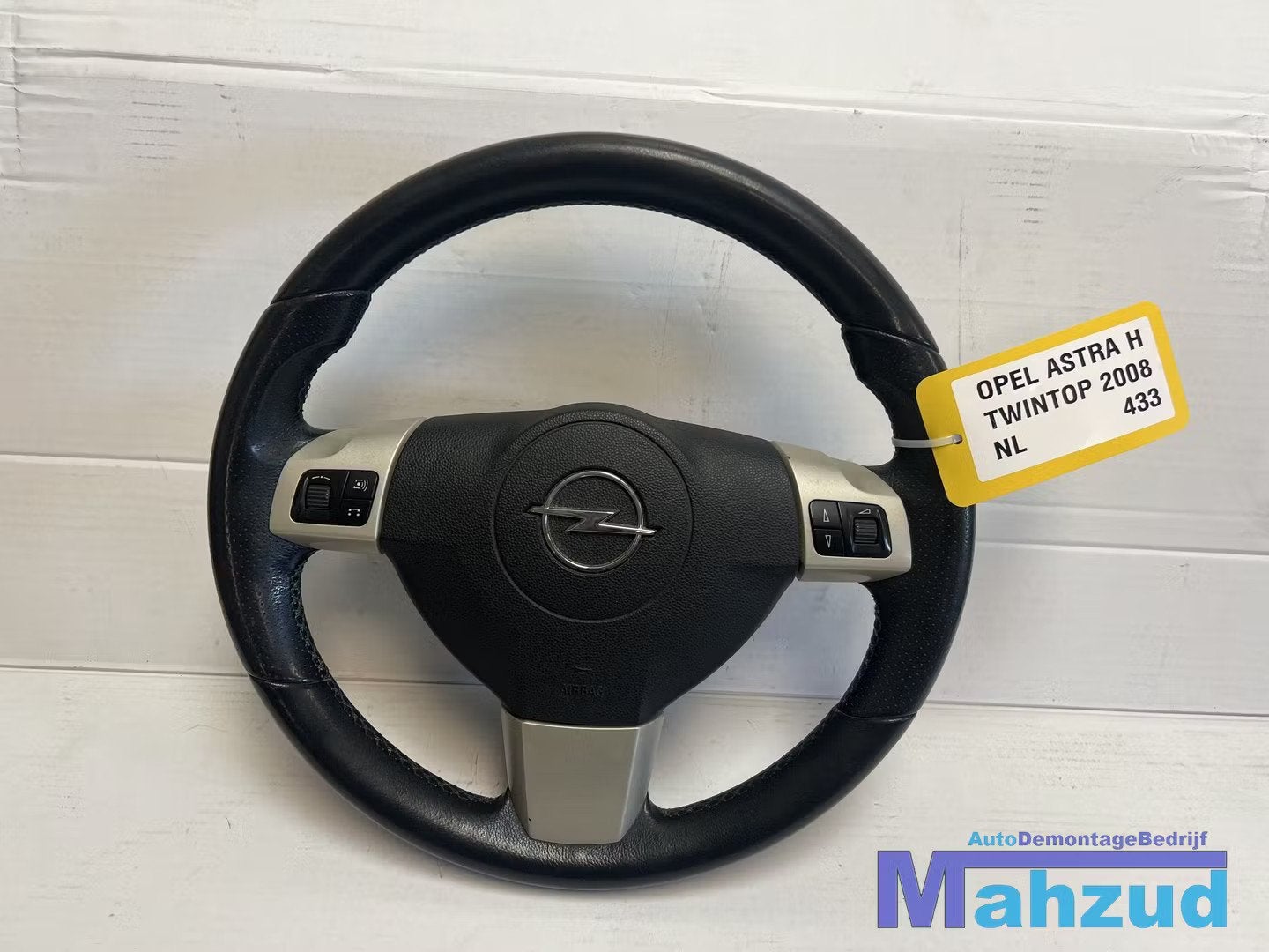 OPEL ASTRA H Leer stuurwiel stuur met airbag 2005-2010, Opel Automobile GmbH, Opel, Bahnhofsplatz 1
65423  Russelsheim am Main, DE