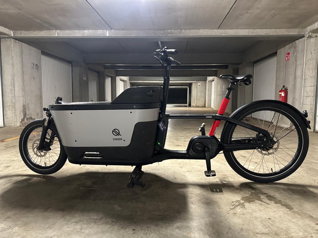 Bakfiets Carqon Bosch Cargo line, Fietsen en Brommers, Elektrische fietsen, Zo goed als nieuw, Ophalen
