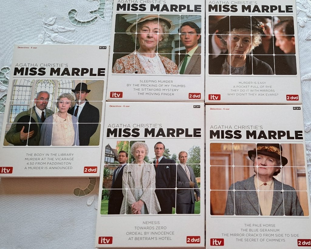 Agatha Christie's "Miss Marple" DVD, Cd's en Dvd's, Engels, Nederlands, Ophalen of Verzenden, Zo goed als nieuw