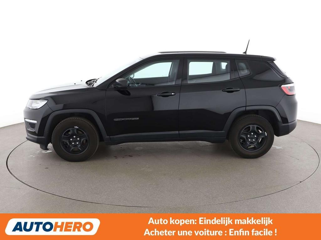 Jeep Compass 1.4 M-Air Sport FWD (bj 2018), Auto's, Voorwielaandrijving, Start-stop-systeem, Stof, Gebruikt