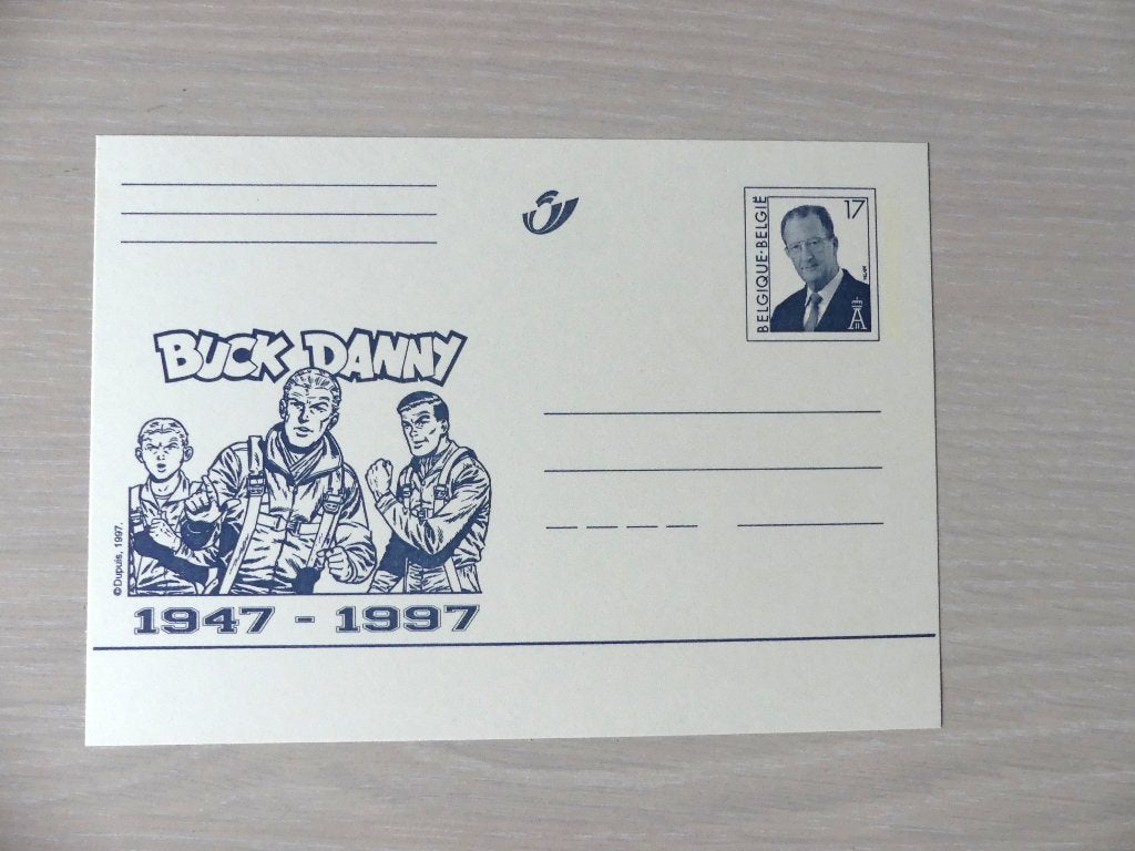 1997 : Geïllustreerde briefkaart - ongebruikt : BUCK DANNY, Ophalen of Verzenden, Postfris