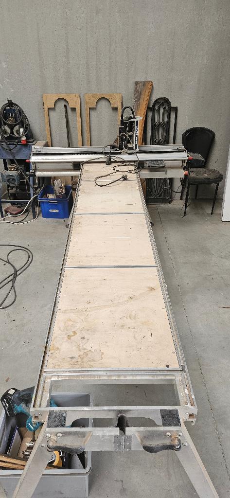 cnc tafel, Enlèvement, Utilisé
