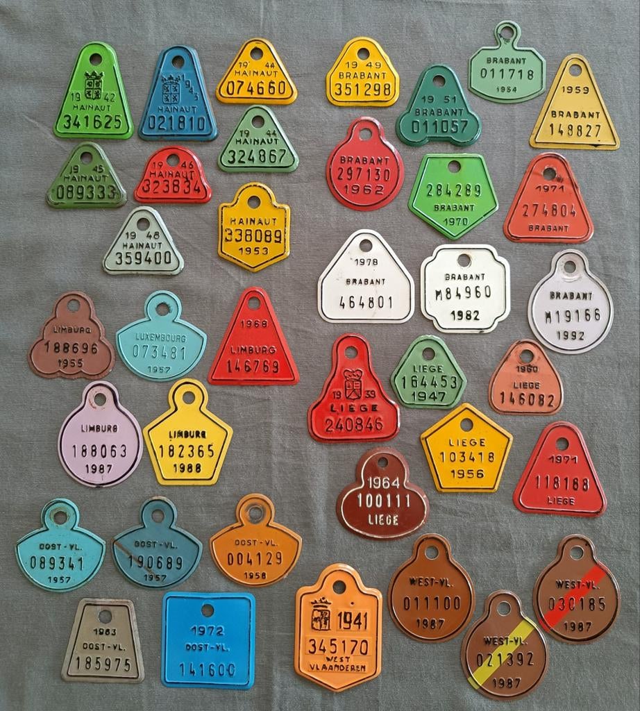 Oude fiets tax plaatjes., Ophalen of Verzenden