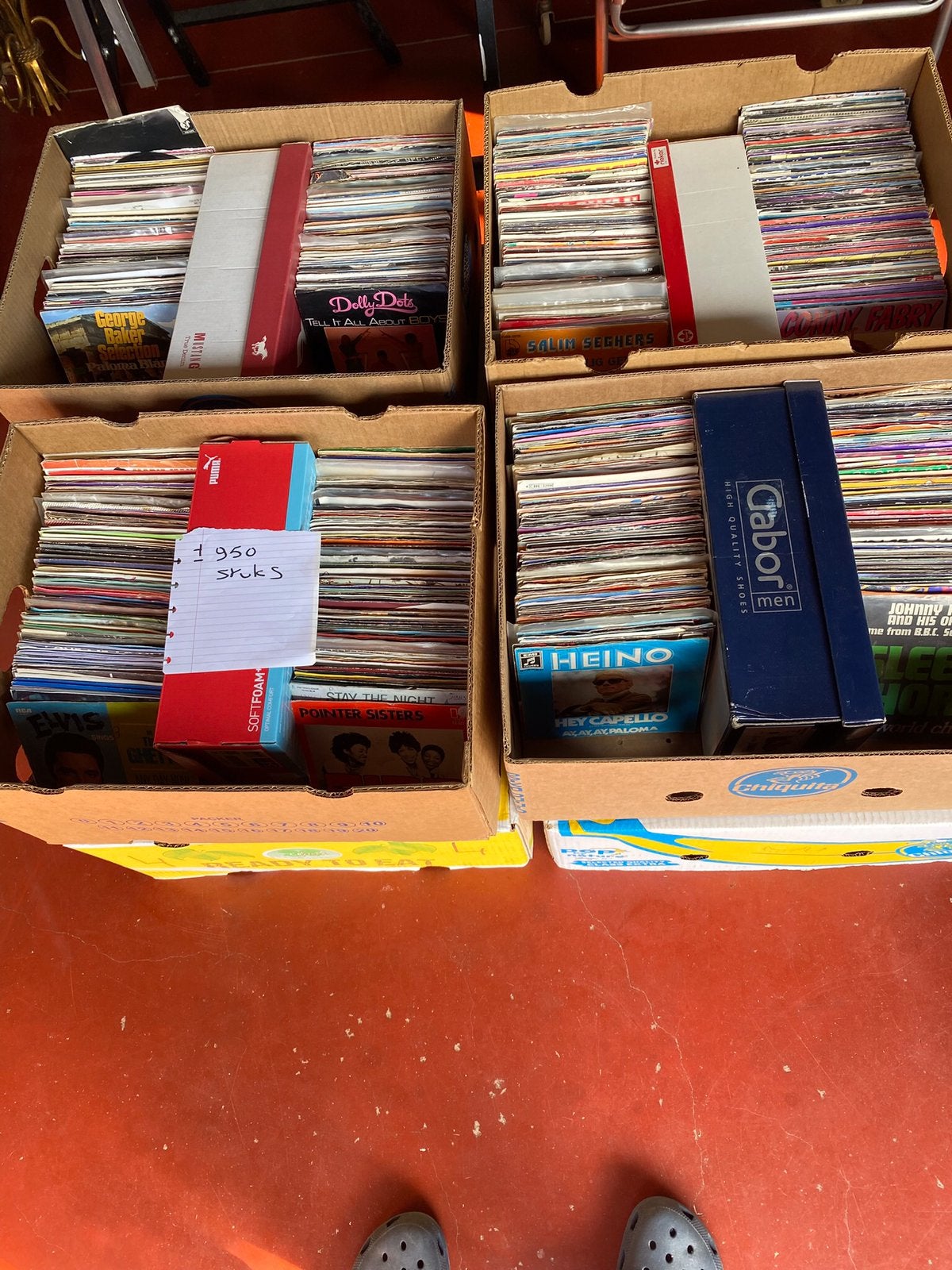 Vinyl singels, Enlèvement, Comme neuf, Pop