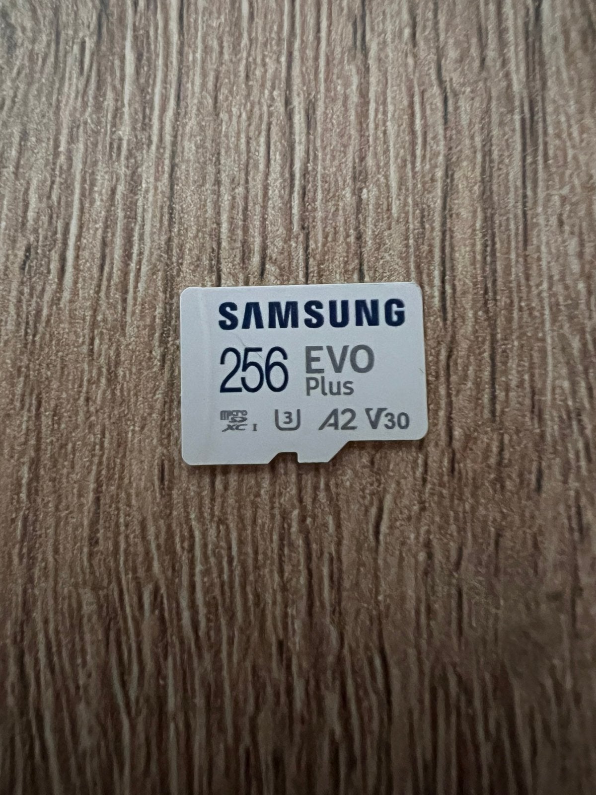 Carte microSD Samsung EVO Plus 256 Go — A2 V30, Enlèvement ou Envoi, Comme neuf, MicroSD, 256 GB