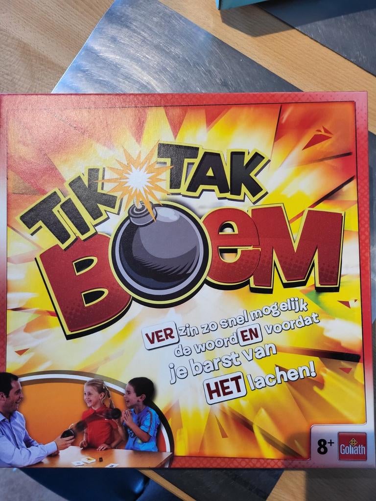 Tik Tak Boem — Un jeu de société passionnant, Enlèvement
