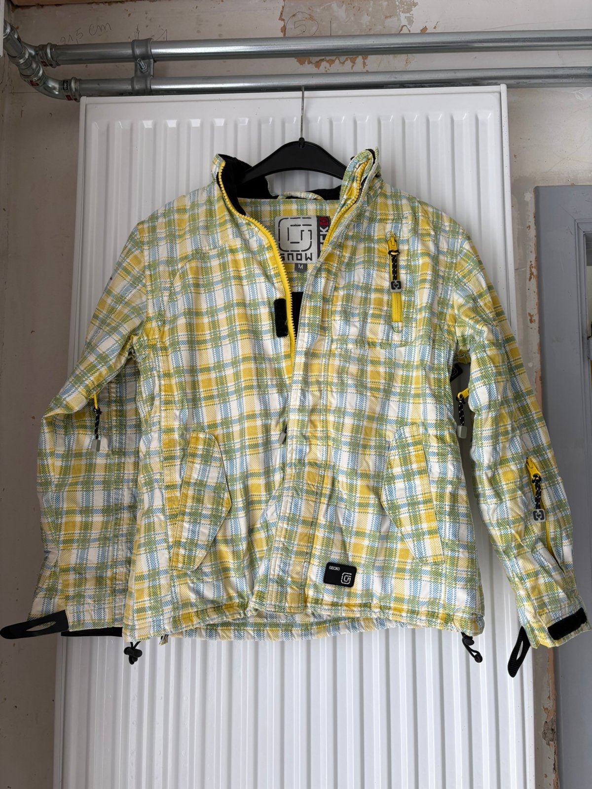 Geruite jacket van Snow Geck, Kinderen en Baby's, Kinderkleding | Maat 158, Ophalen of Verzenden, Zo goed als nieuw, Jongen of Meisje