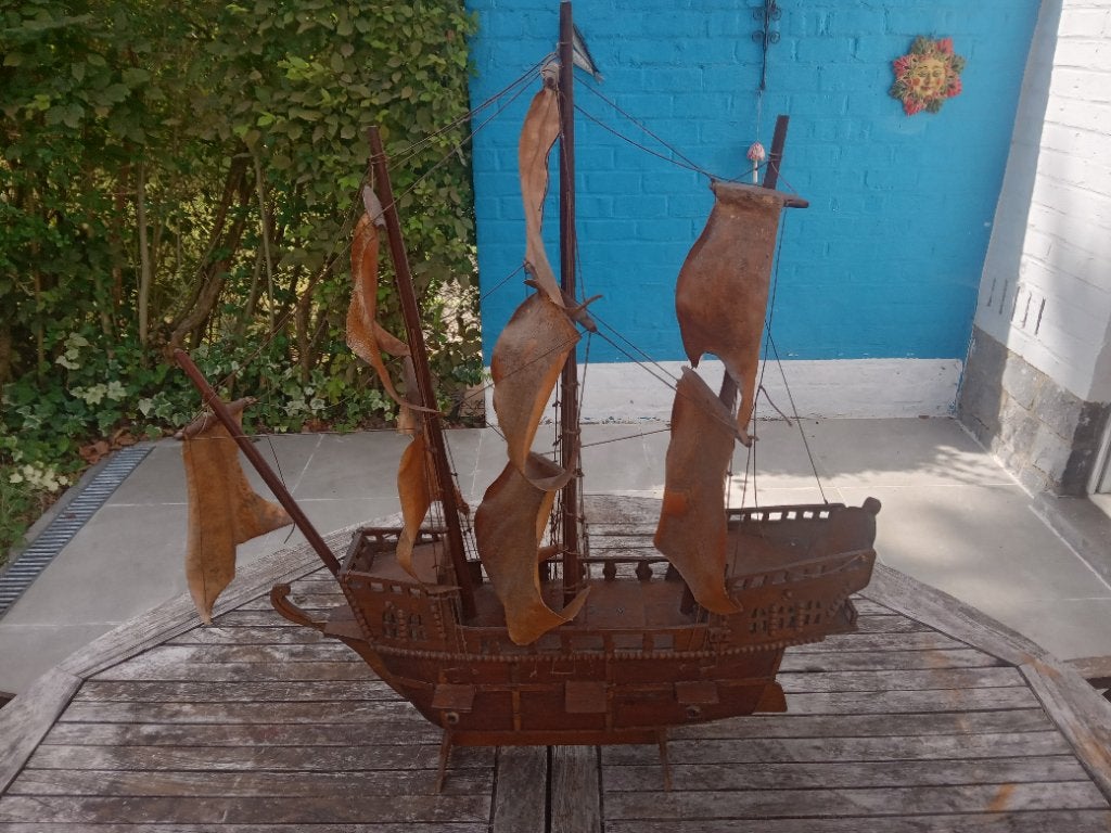Maquette de bateau en bois., Hobby & Loisirs créatifs, Enlèvement, Utilisé