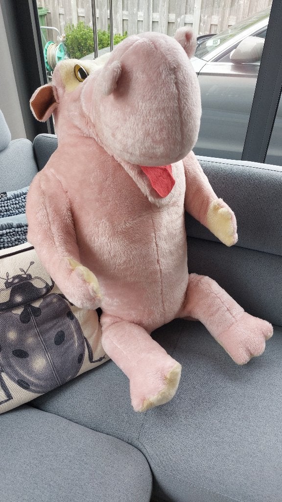 Hippo en peluche., Enlèvement, Utilisé, Autres types