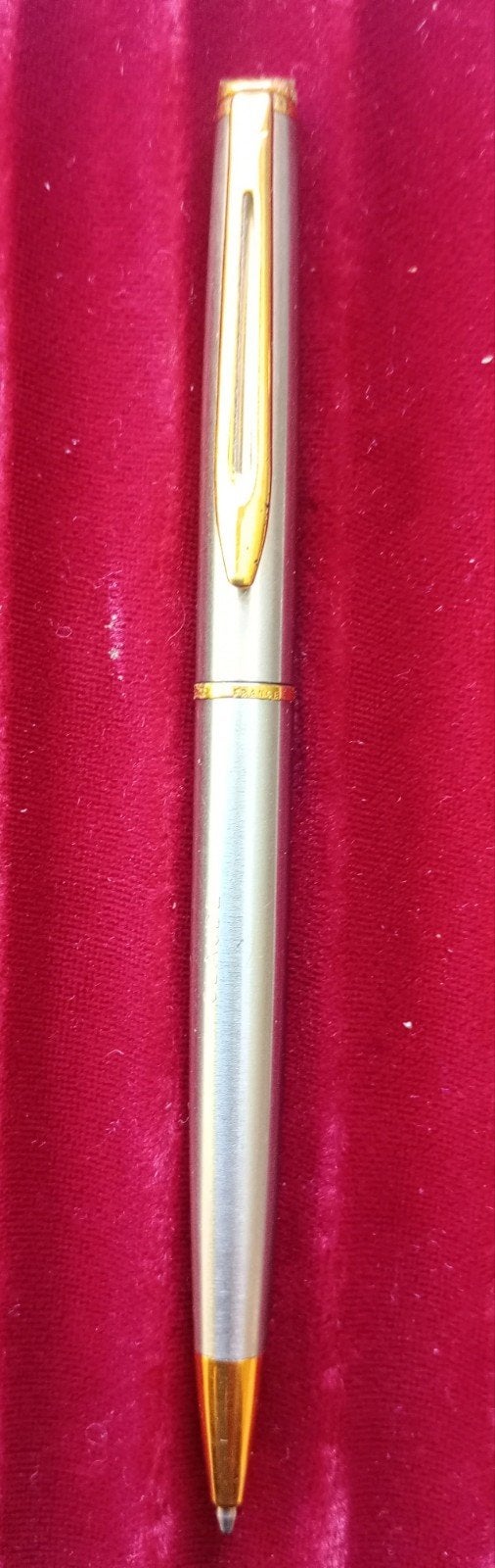 Waterman Hémisphère Balpen Steel GT, Verzamelen, Ophalen of Verzenden, Zo goed als nieuw, Balpen, Waterman