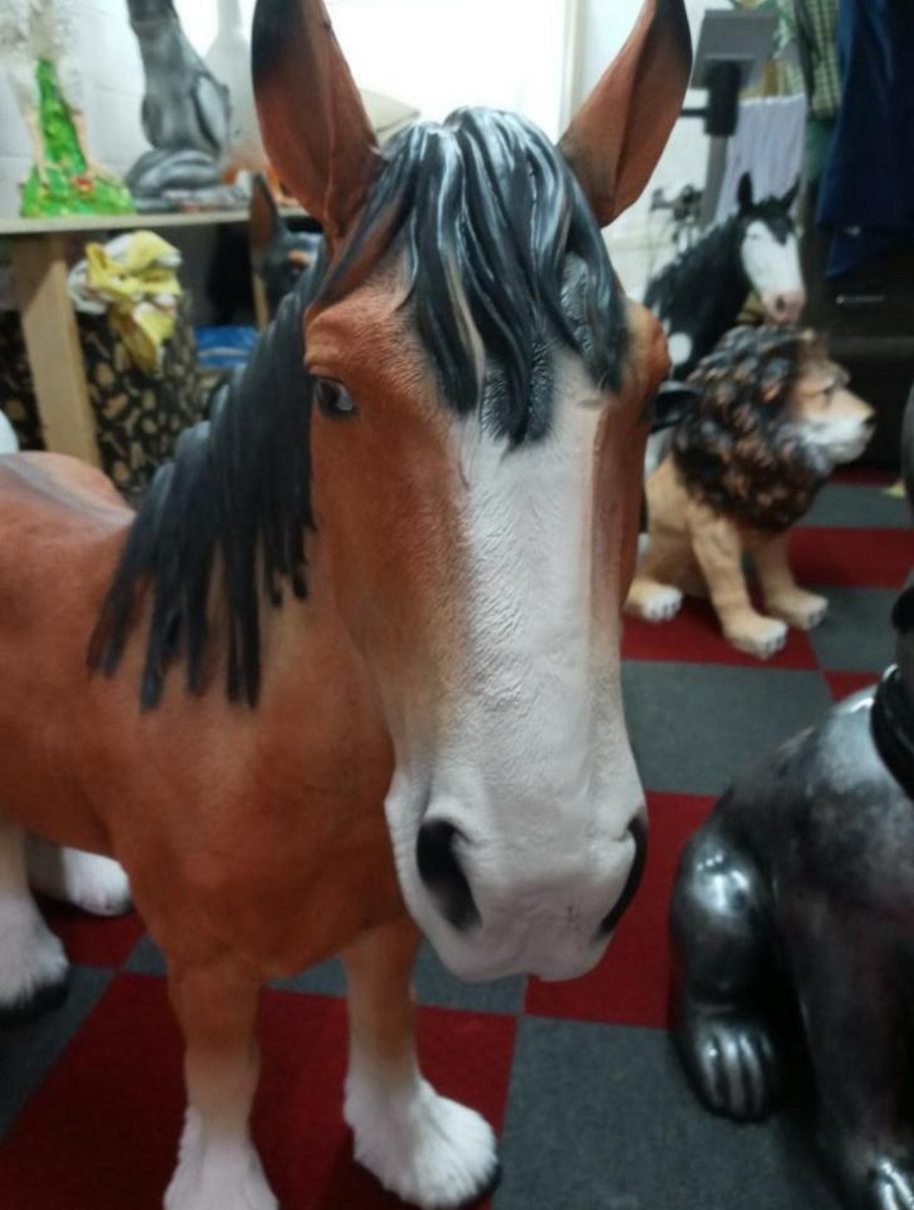 Verschillende paardenbeelden