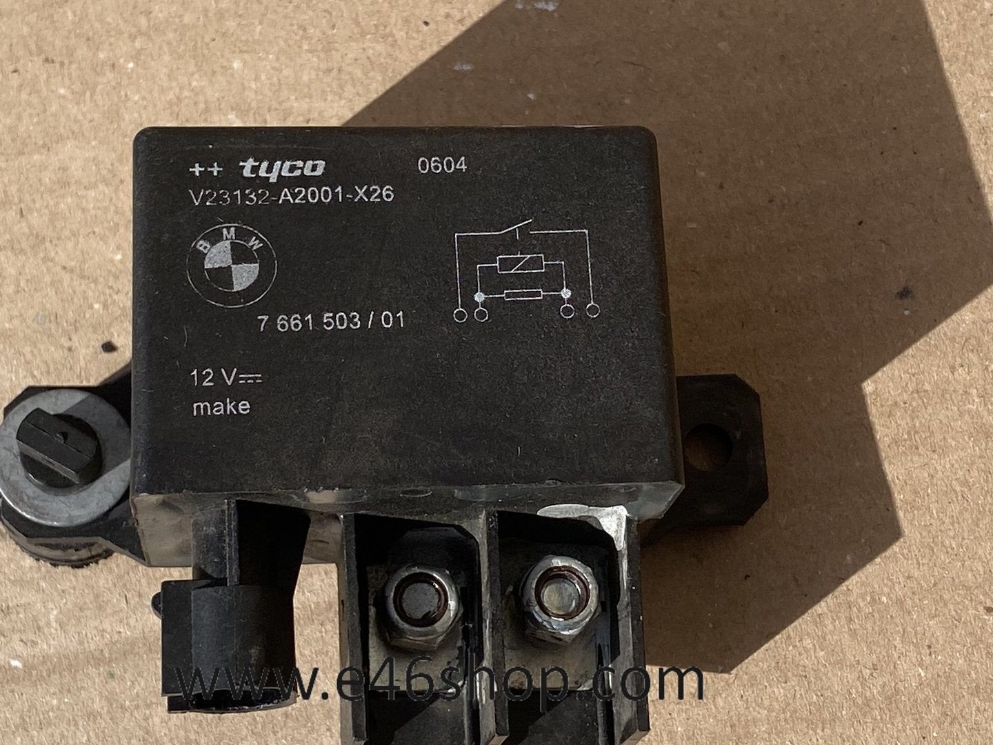 bmw auto en motorfiets sluit relais oem 61367661503, Motoren, Gebruikt, -, -, Ophalen of Verzenden