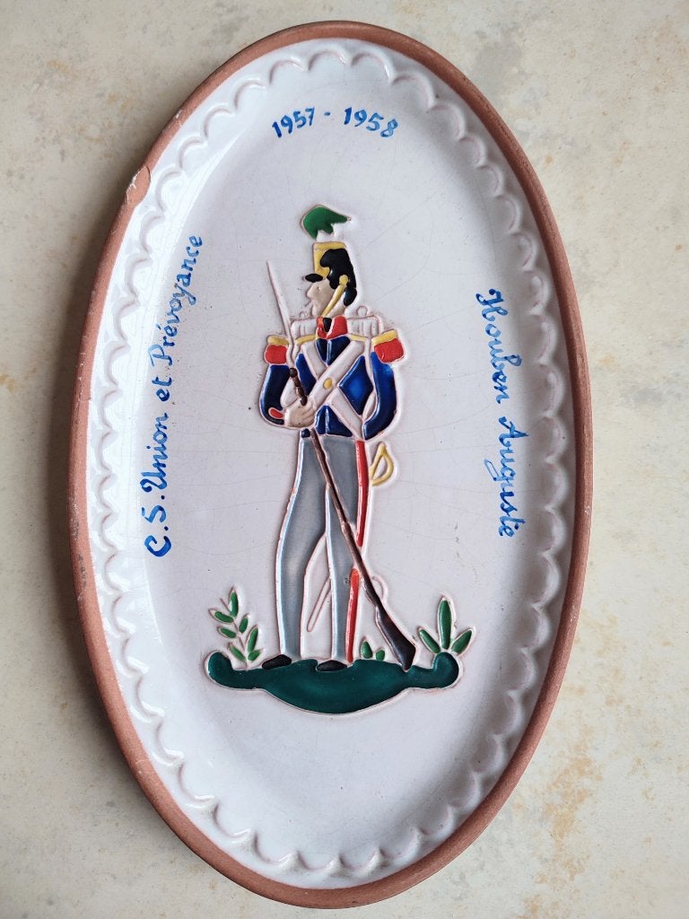 Schaaltje Poterie du Donjon (Sars-la-Bruyère). 1957-1958, Antiek en Kunst, Ophalen of Verzenden