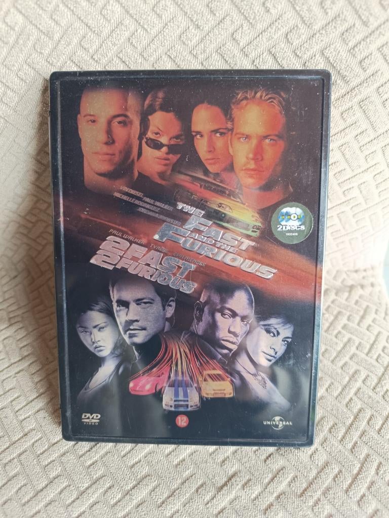 The Fast and the Furious 1 & 2      2 dvd, Enlèvement ou Envoi