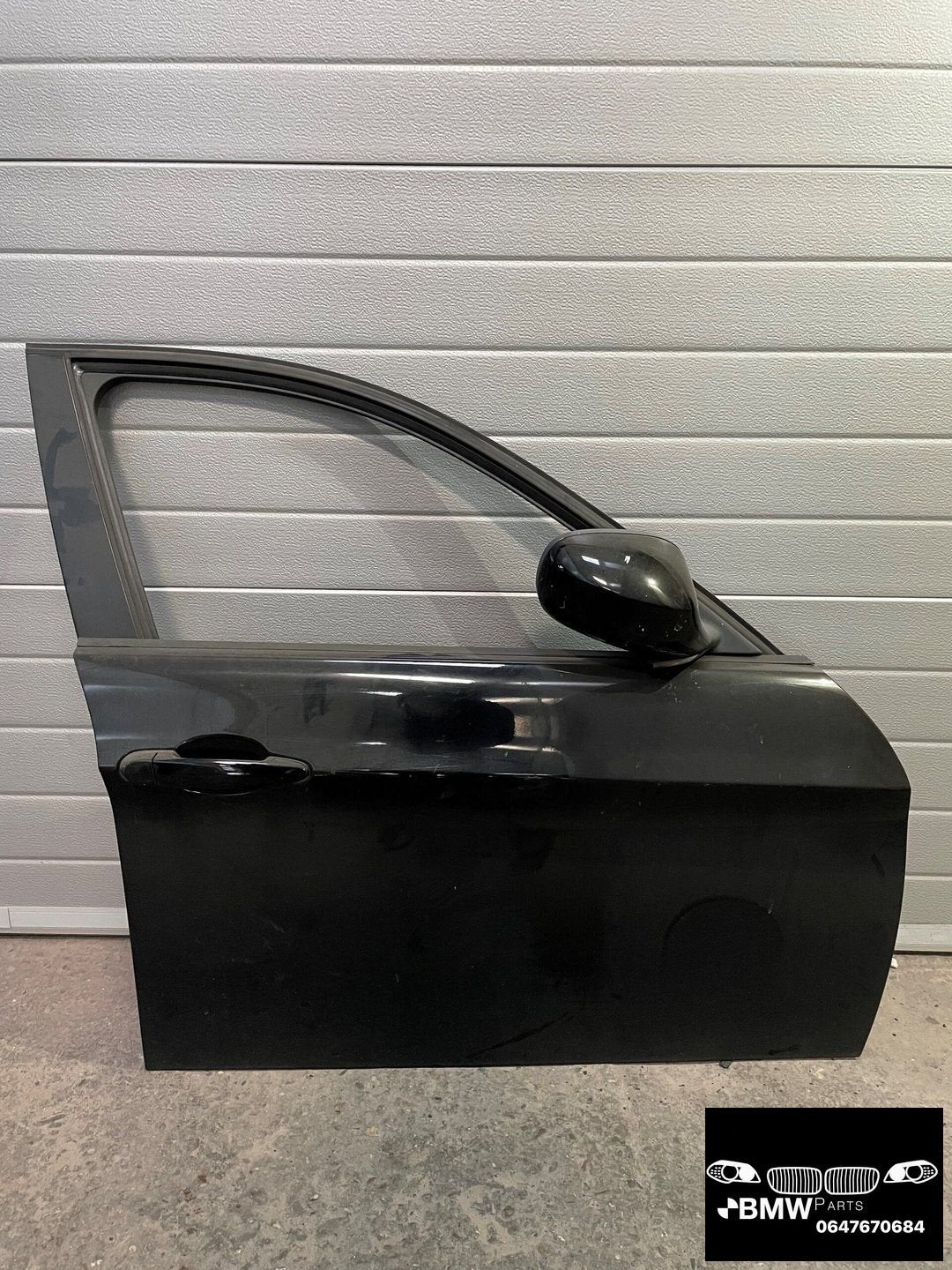 Deur RV Bmw E90 E91 zwart black sapphire 475 schadevrij, Auto-onderdelen, Gebruikt, -, Deur, -