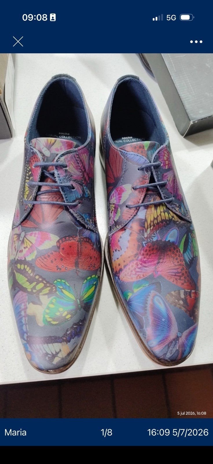 Chaussures Sacha pour hommes Like New M 42, Sports nautiques & Bateaux, Enlèvement ou Envoi