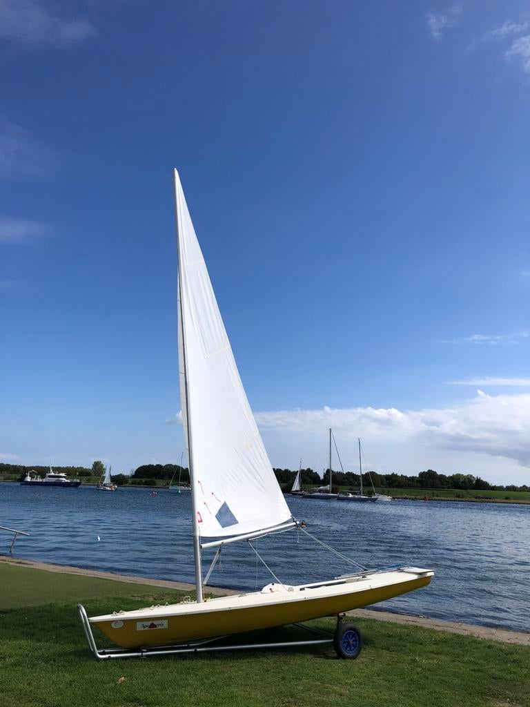 Zeilboot Laser, Watersport en Boten, Ophalen, Gebruikt
