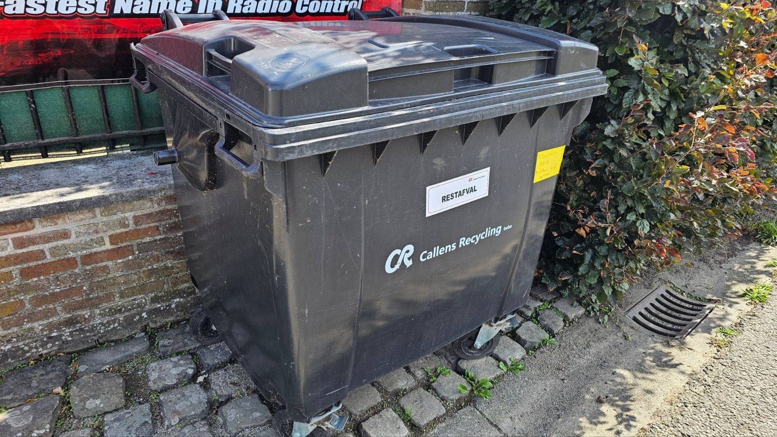 rolcontainer 1200 liter uitstekende staat, Ophalen