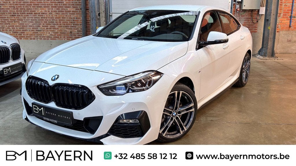 BMW 218 iA Gran Coupe Automaat M Sportpakket 2024 Garantie, Auto's, BMW, Automaat, Gebruikt, 1905 kg, Wit