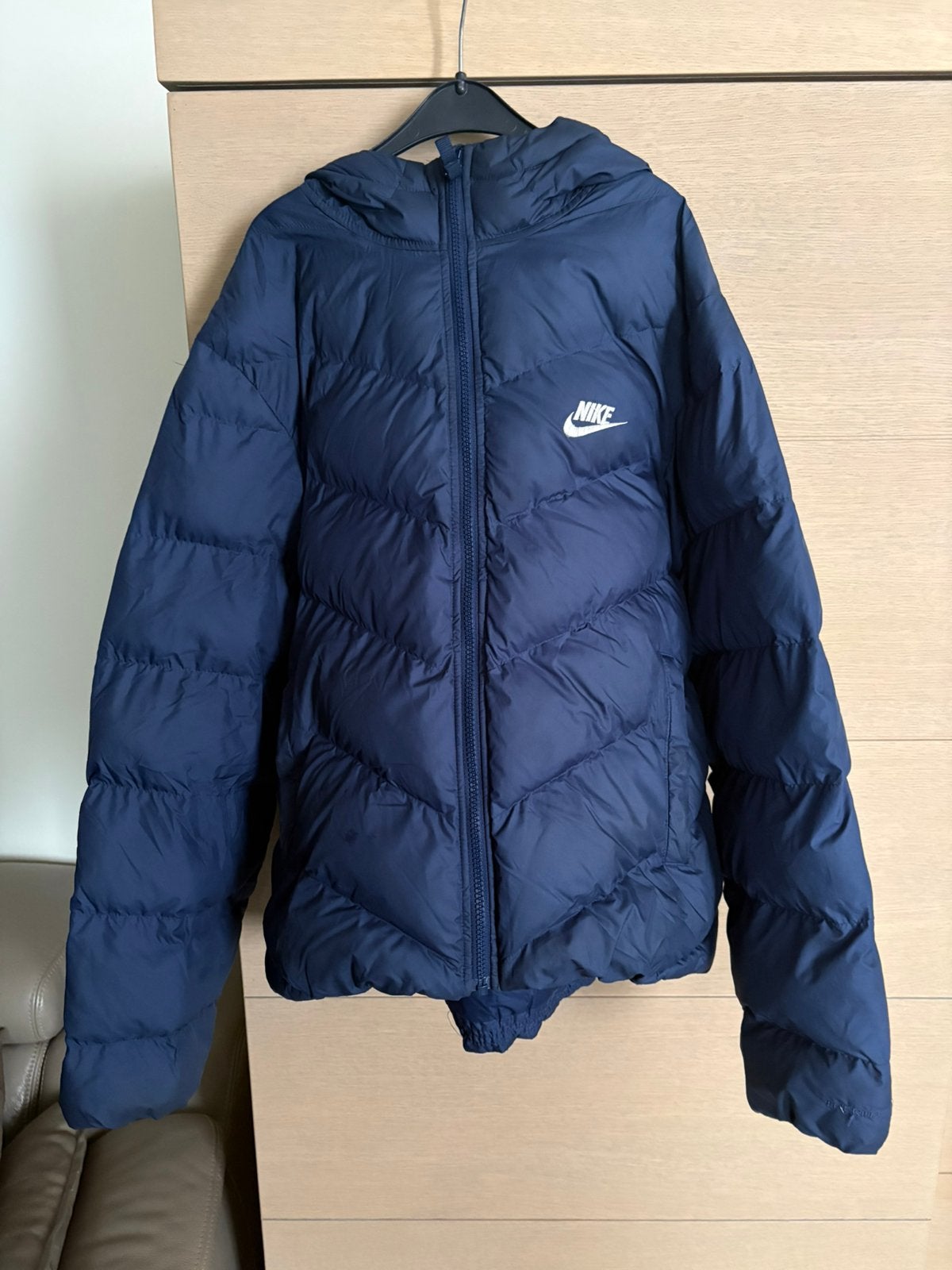 Jas Nike, Ophalen, Zo goed als nieuw, Overige maten, Blauw