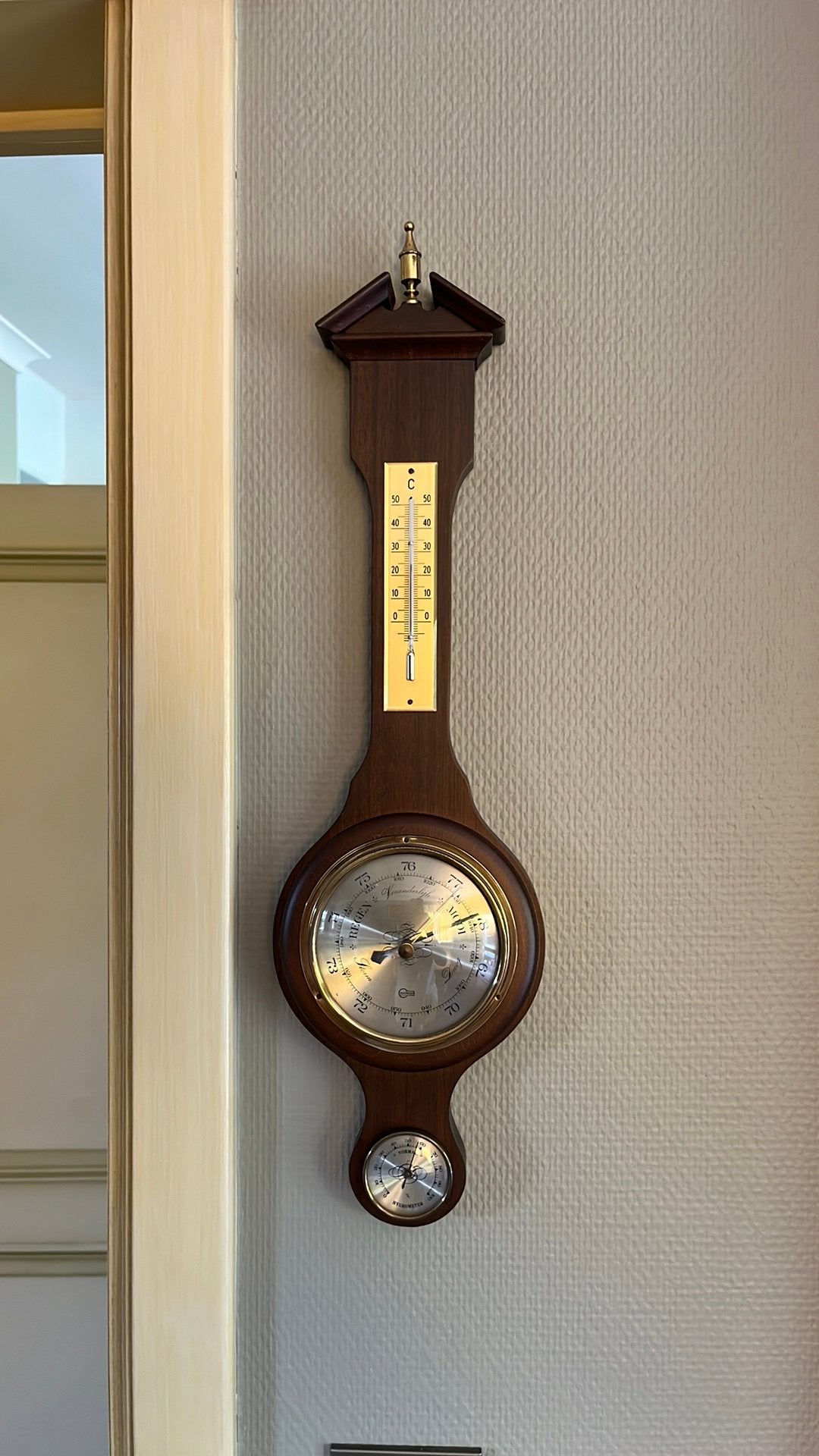 Antiekr barometer, Ophalen, Gebruikt, Barometer