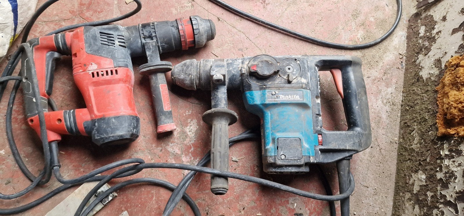 Klopboormachine Makita + stayer professional, Ophalen, Gebruikt, Boor- en/of Breekhamer, Variabele snelheid