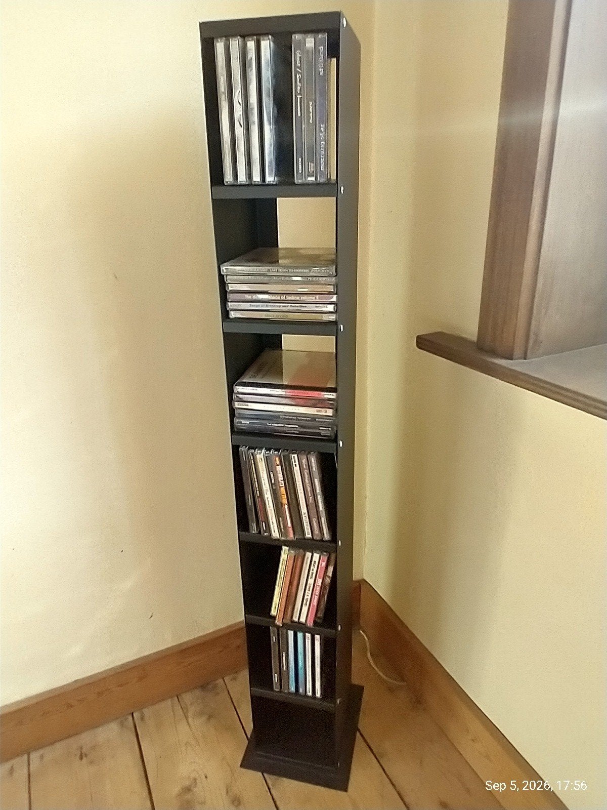 metalen cd rek 5€, Huis en Inrichting, Ophalen