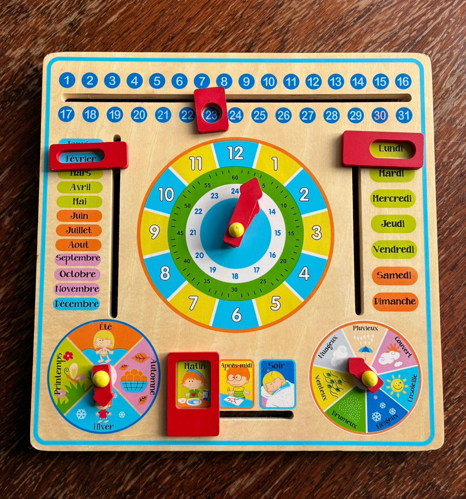 Calendrier enfant, Divers, Enlèvement