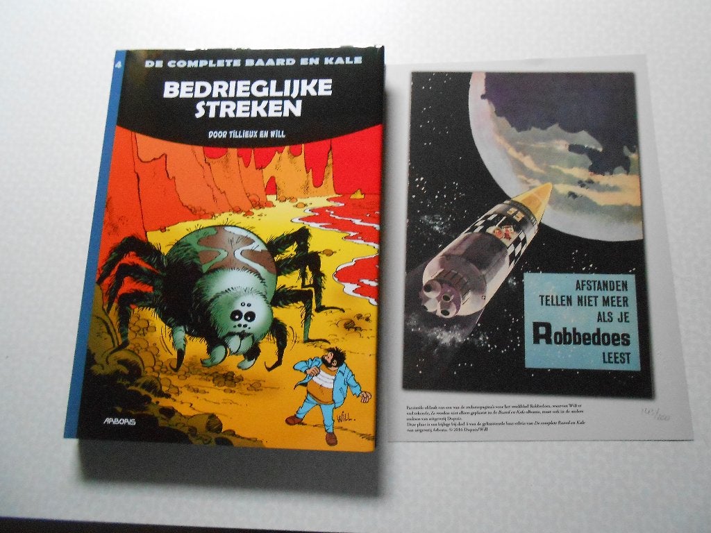 Baard en kale 4 Bedrieglijke streken 2016 HC 1 ste druk., Eén stripboek, Ophalen of Verzenden, Nieuw
