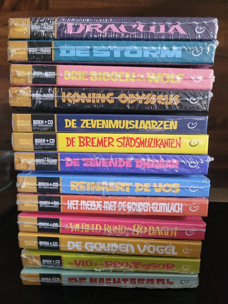 Pakket: Heerlijk Hoorspel Het Geluidshuis 5,00€/stuk (nieuw), Boeken, Luisterboeken, Ophalen of Verzenden, Het geluidshuis, Cd