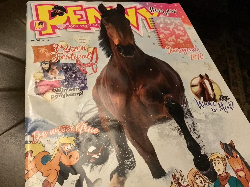 Penny magazine voor Pony en paard 2019, Boeken, Ophalen of Verzenden