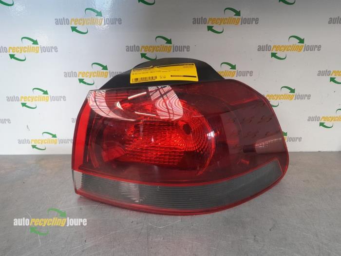 Achterlicht rechts van een Volkswagen Golf, Gebruikt, -, Volkswagen, -