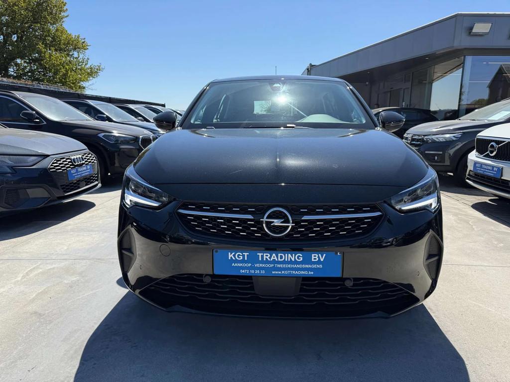 Opel Corsa 1.2i 100PK FULL LED NAVI LEDER CAMERA CARPLAY ALU, Auto's, Gebruikt, 1199 cc, 1165 kg, Zwart